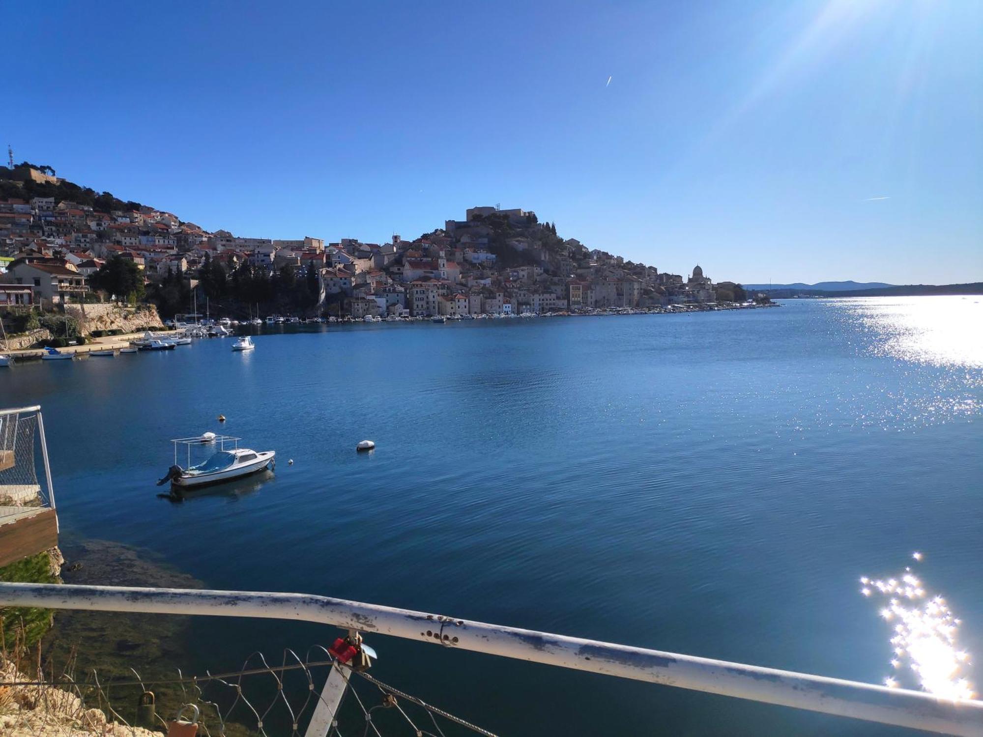 Blue House Sibenik Apartment Bagian luar foto