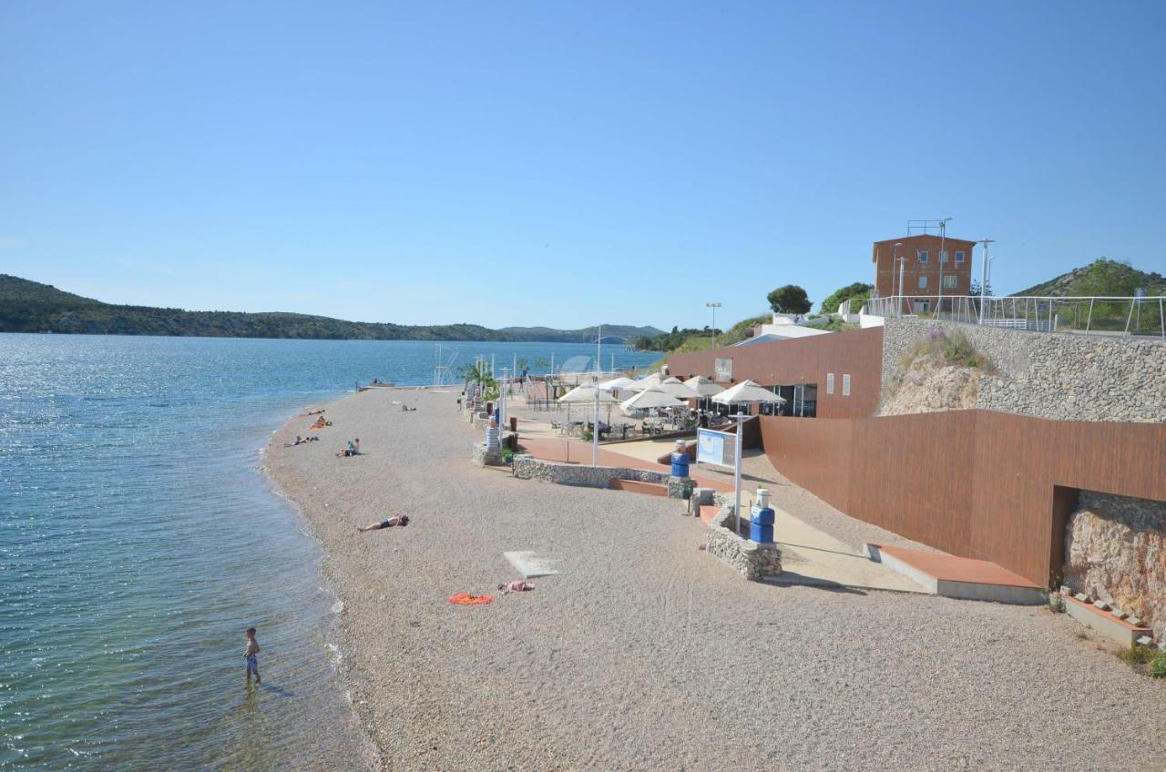 Blue House Sibenik Apartment Bagian luar foto