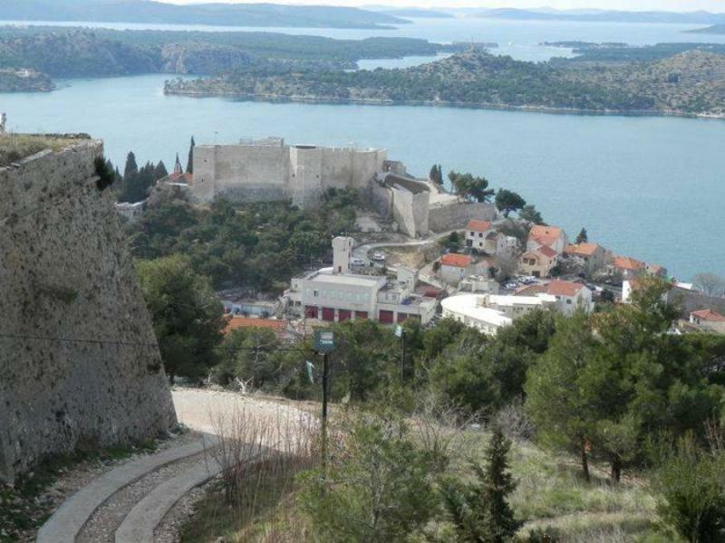 Blue House Sibenik Apartment Bagian luar foto